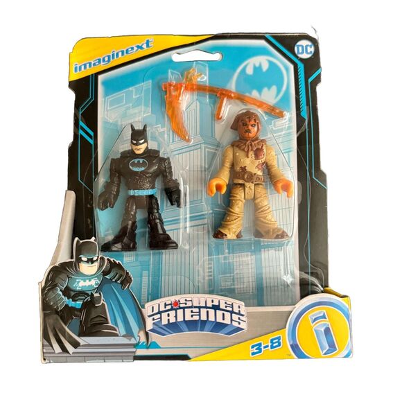 Imaginext DC Super Friends Batman‎ & Scarecrow New In Box - Picture 1 of 9